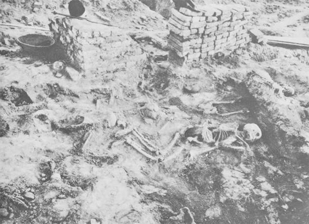 Mohenjo Daro skeleton