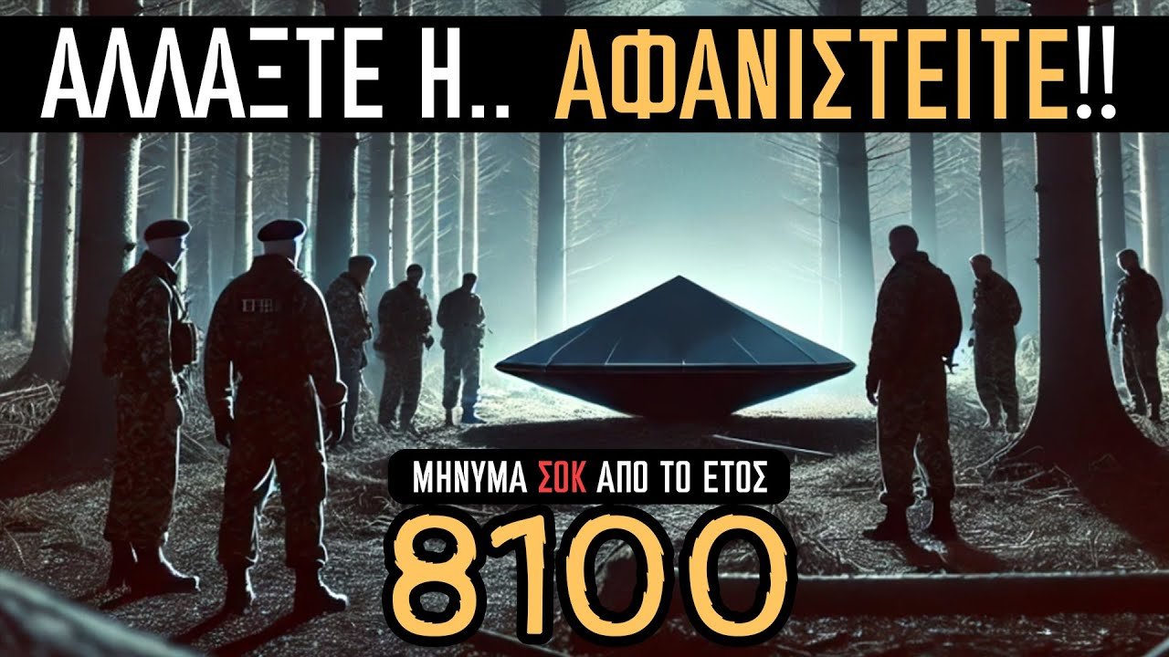 Ήρθαν από το ΜΕΛΛΟΝ ΓΙΑ ΝΑ ΜΑΣ ΠΡΟΕΙΔΟΠΟΙΗΣΟΥΝ;;