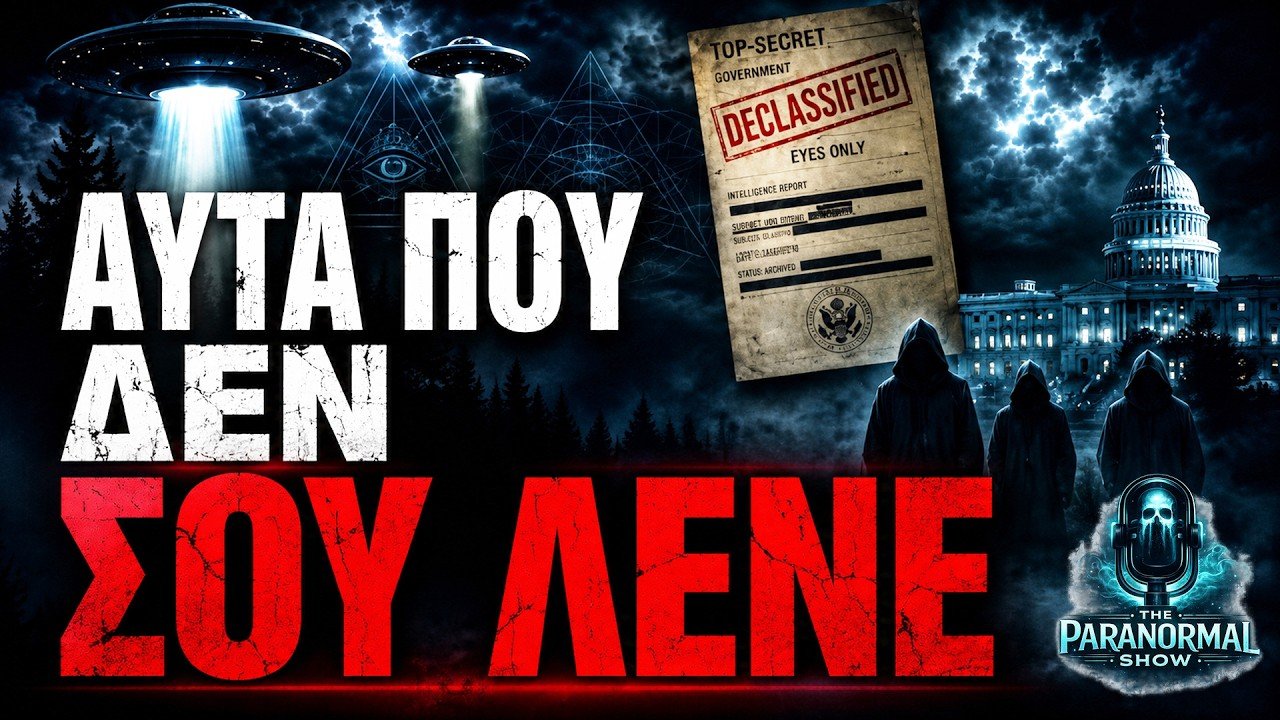 Εξωγήινοι & UFO: Όσα ΔΕΝ ΘΕΛΟΥΝ να μάθουμε | Paranormal Show #1