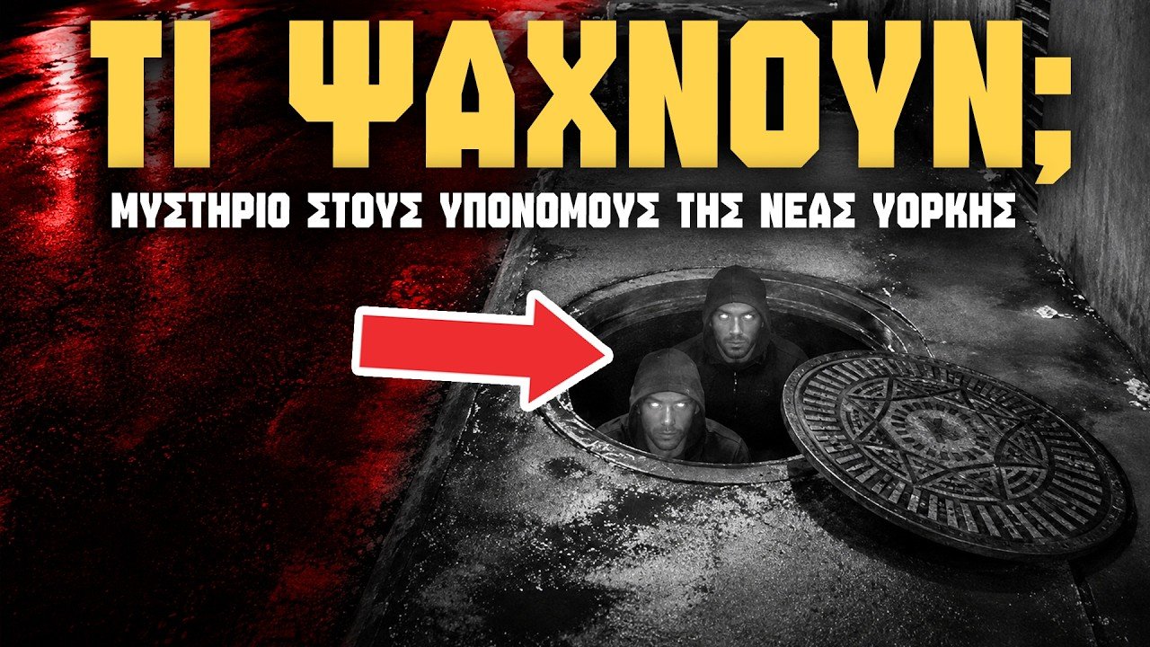 ΜΥΣΤΗΡΙΟ κάτω από τους δρόμους της Νέας Υόρκης
